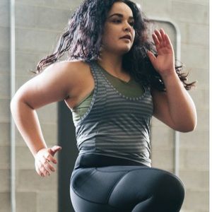 Gray Nimbus split back tank NWTB